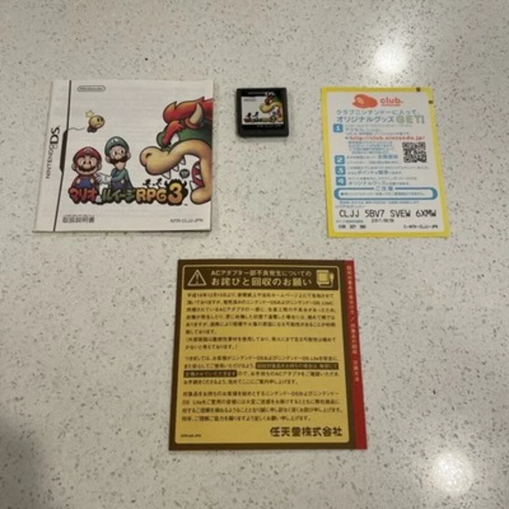 Mario & Luigi Bowser’s Inside Story Nintendo DS Japanese Edition Tested